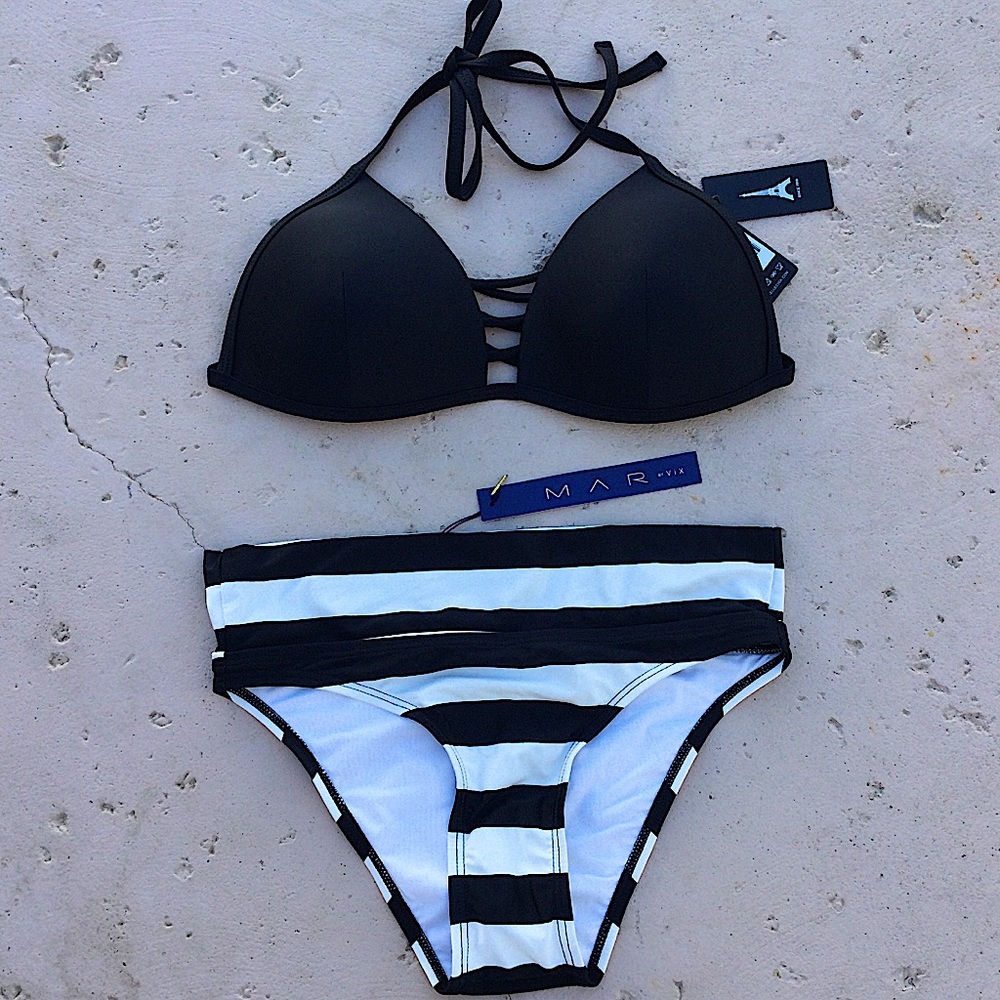Stripe Bikini Bottom